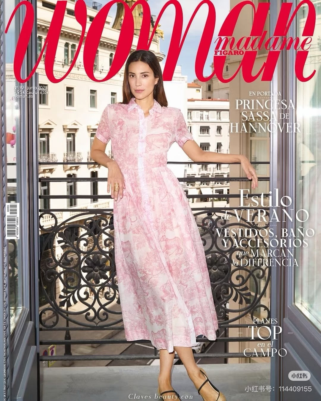 CD 25SS print dress