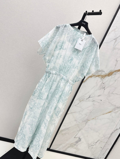 CD 25SS print dress