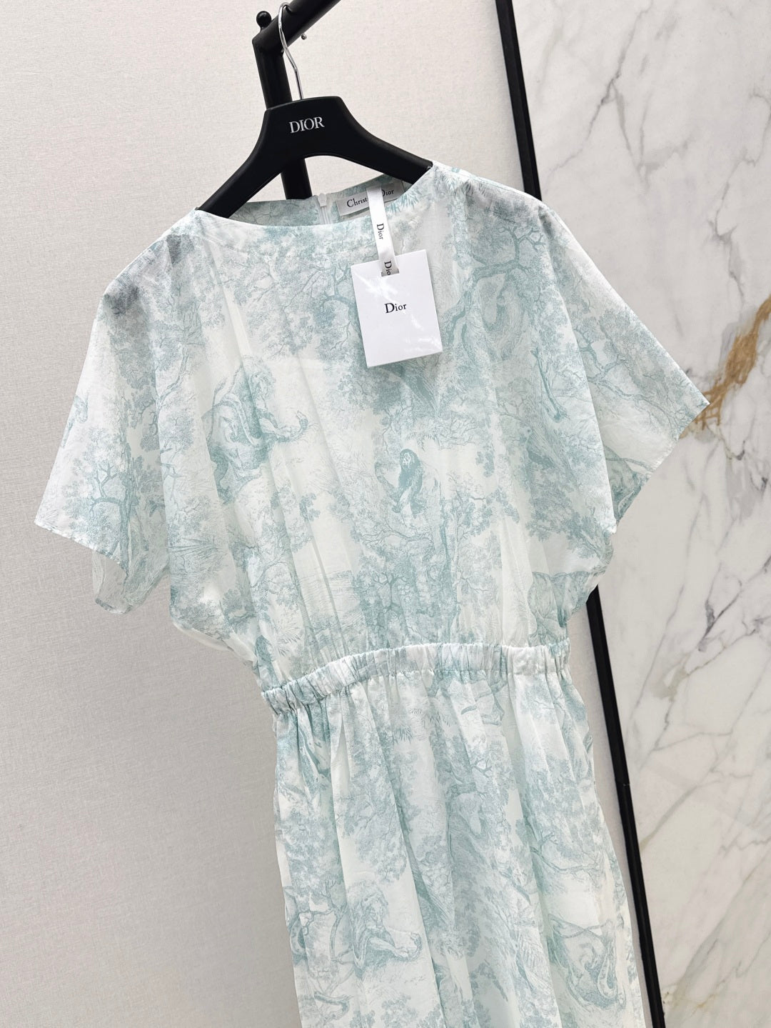 CD 25SS print dress