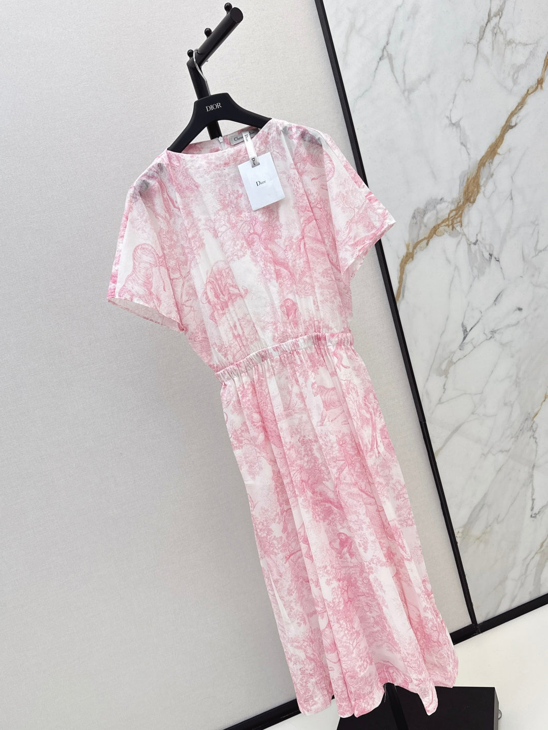 CD 25SS print dress