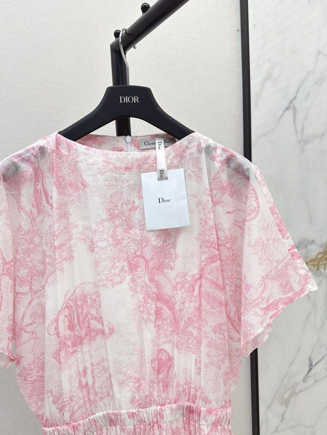 CD 25SS print dress