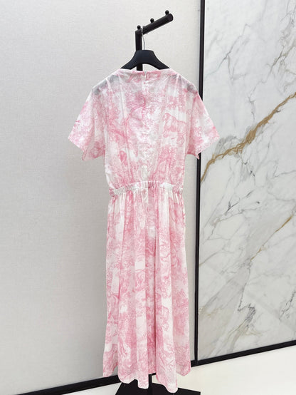 CD 25SS print dress