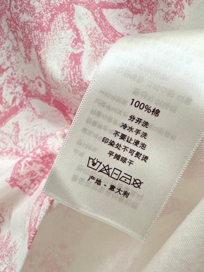 CD 25SS print t-shirt