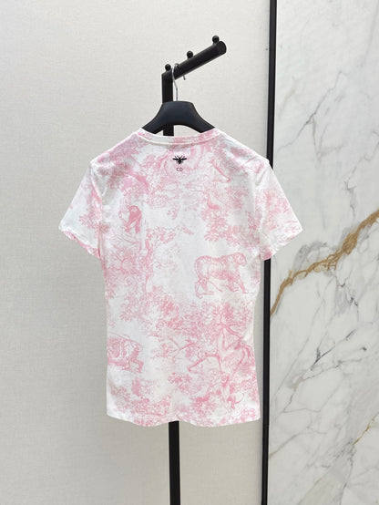 CD 25SS print t-shirt