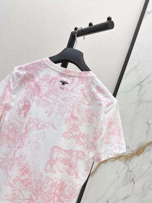 CD 25SS print t-shirt