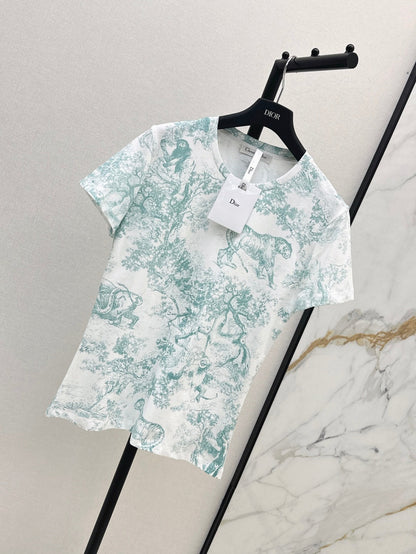 CD 25SS print t-shirt