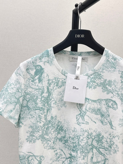 CD 25SS print t-shirt