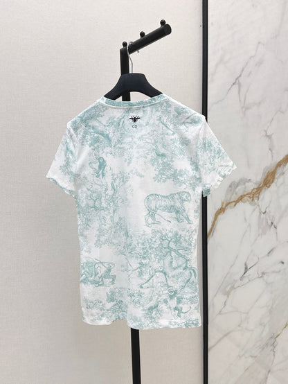 CD 25SS print t-shirt