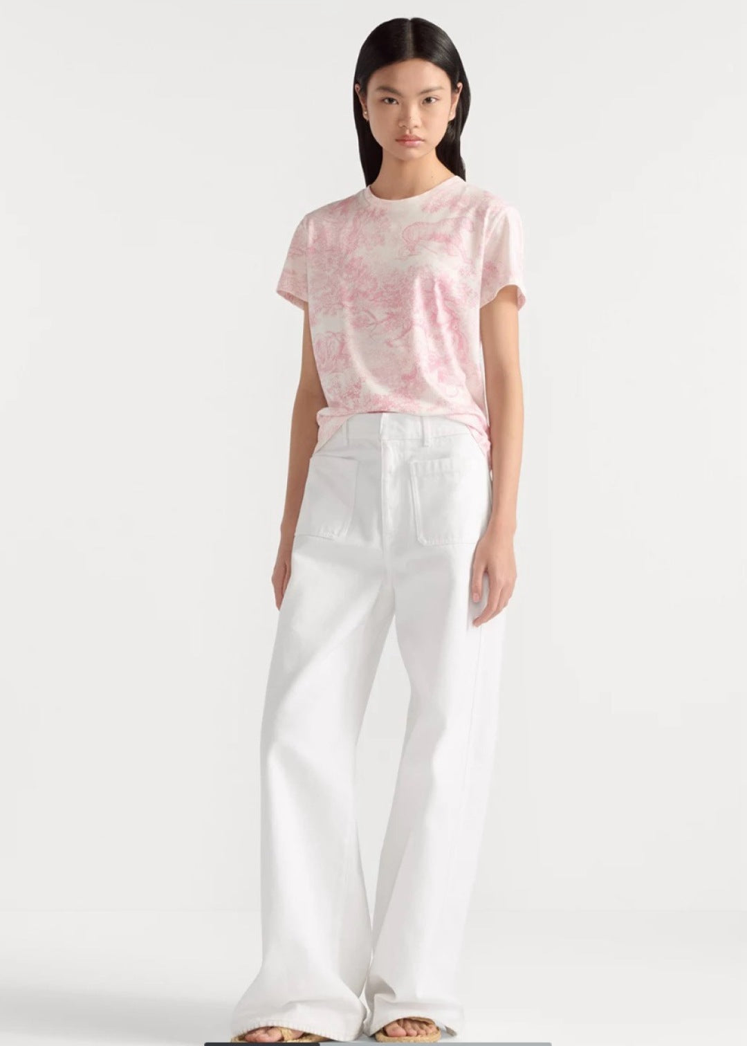 CD 25SS print t-shirt