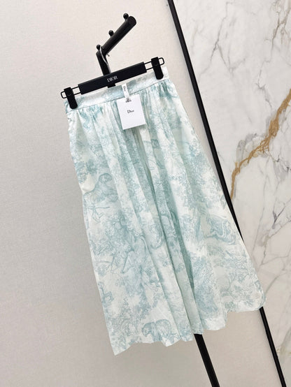 CD 25SS print skirt