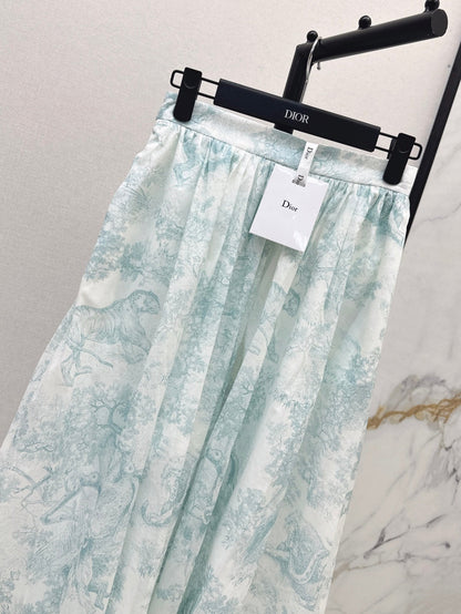 CD 25SS print skirt