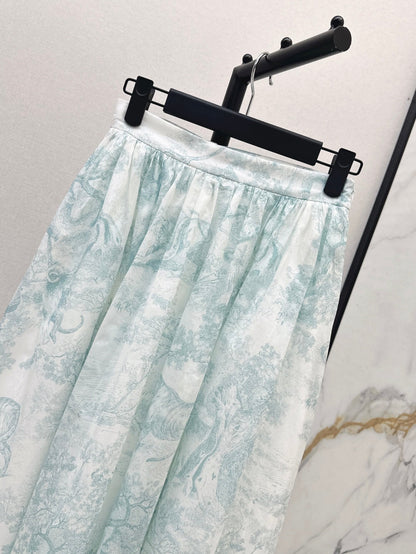 CD 25SS print skirt