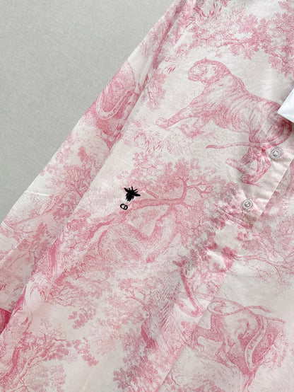 CD 25SS print shirt