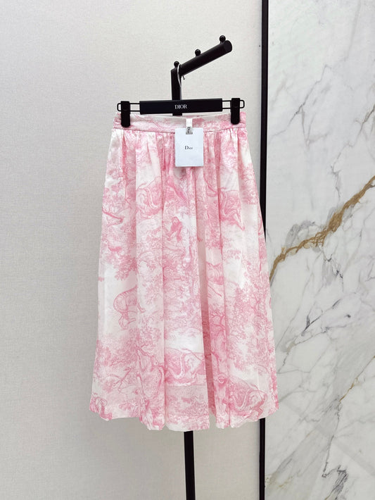 CD 25SS print skirt