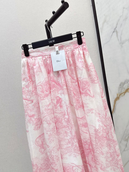 CD 25SS print skirt