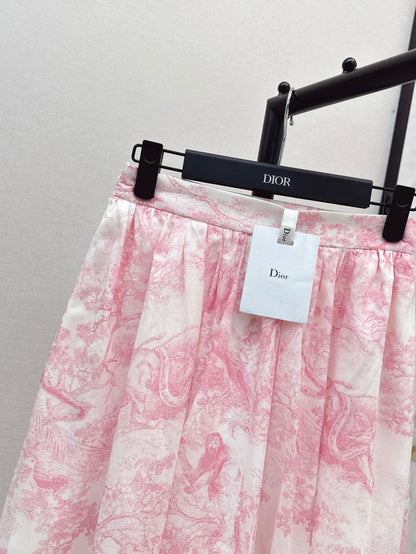 CD 25SS print skirt