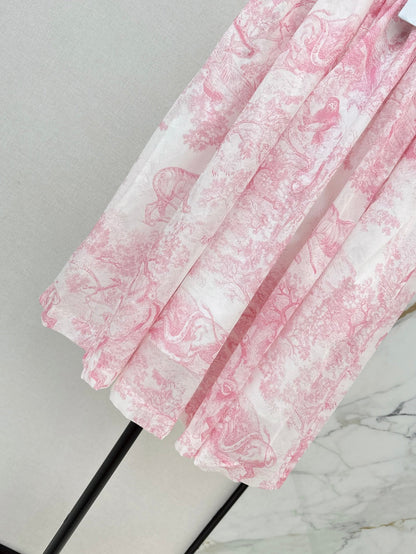 CD 25SS print skirt