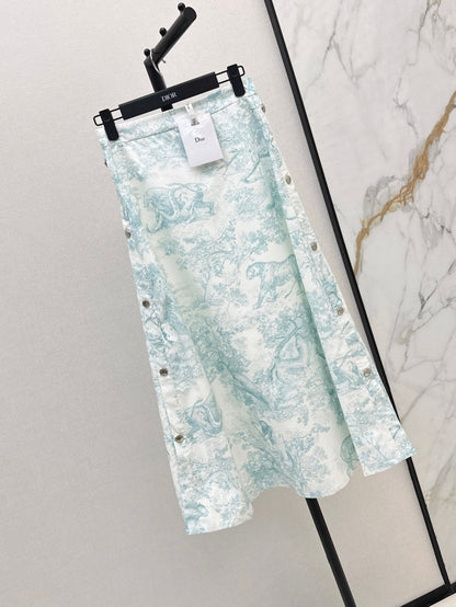 CD 25SS print skirt