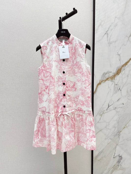 CD 25SS print dress