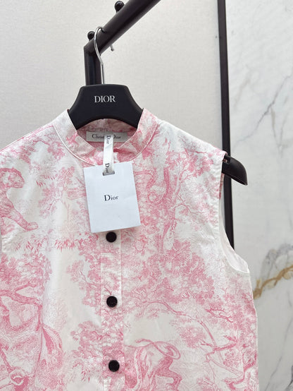 CD 25SS print dress