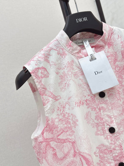 CD 25SS print dress