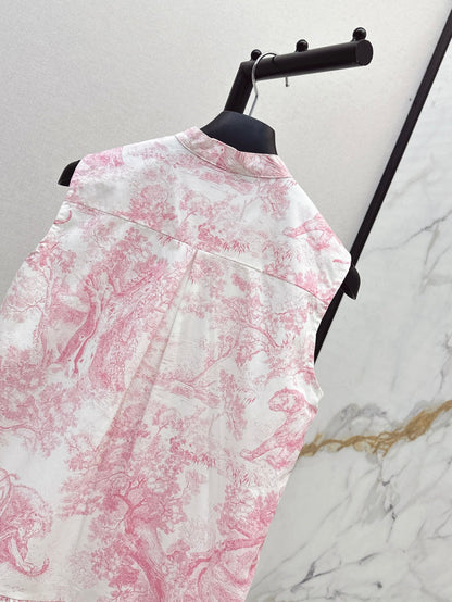 CD 25SS print dress