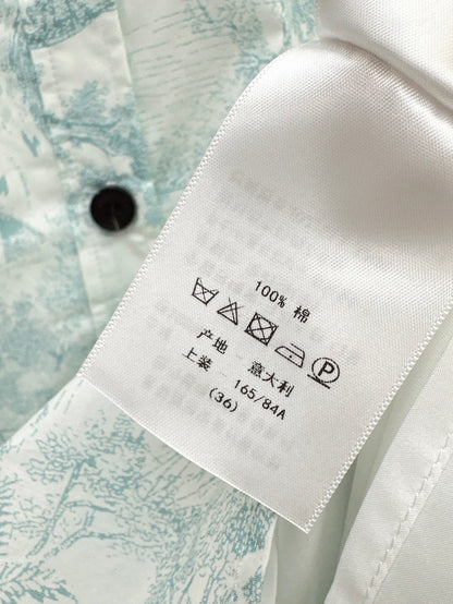 CD 25SS print dress