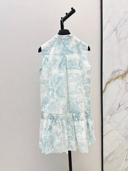 CD 25SS print dress