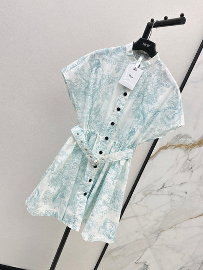 CD 25SS print dress