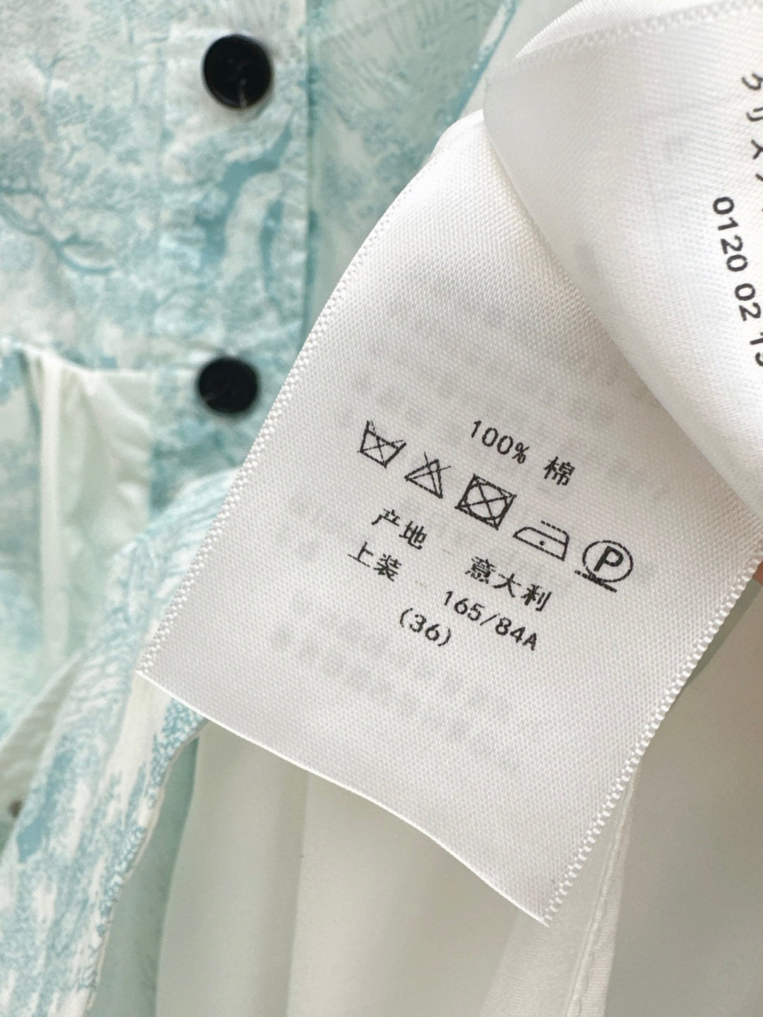 CD 25SS print dress