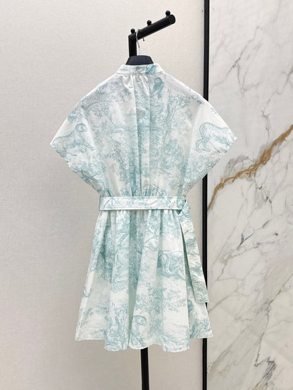CD 25SS print dress