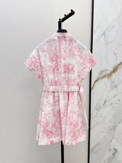 CD 25SS print dress