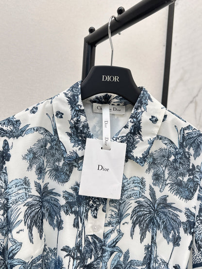 CD 25ss print dress