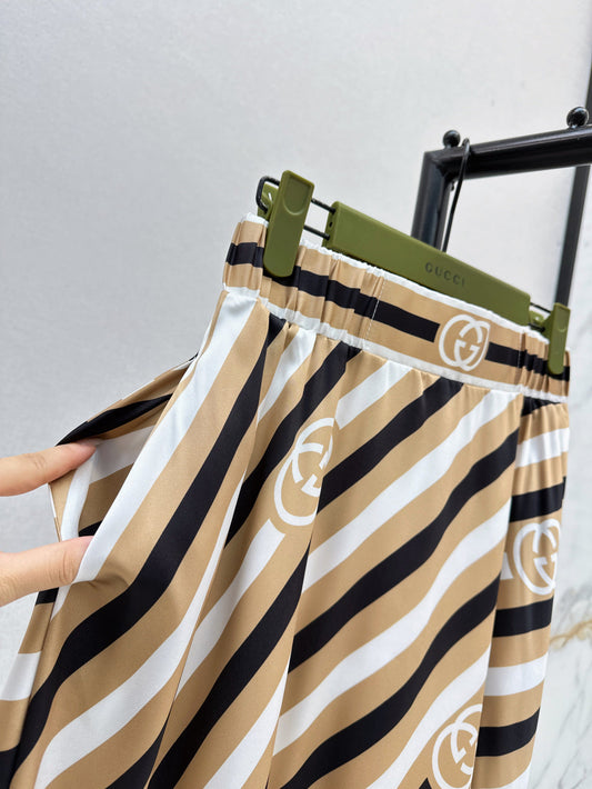 Guc 25ss print skirt