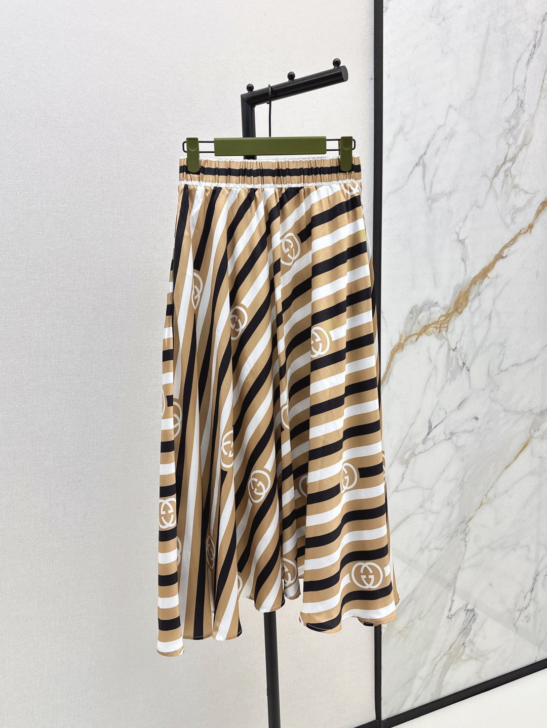 Guc 25ss print skirt