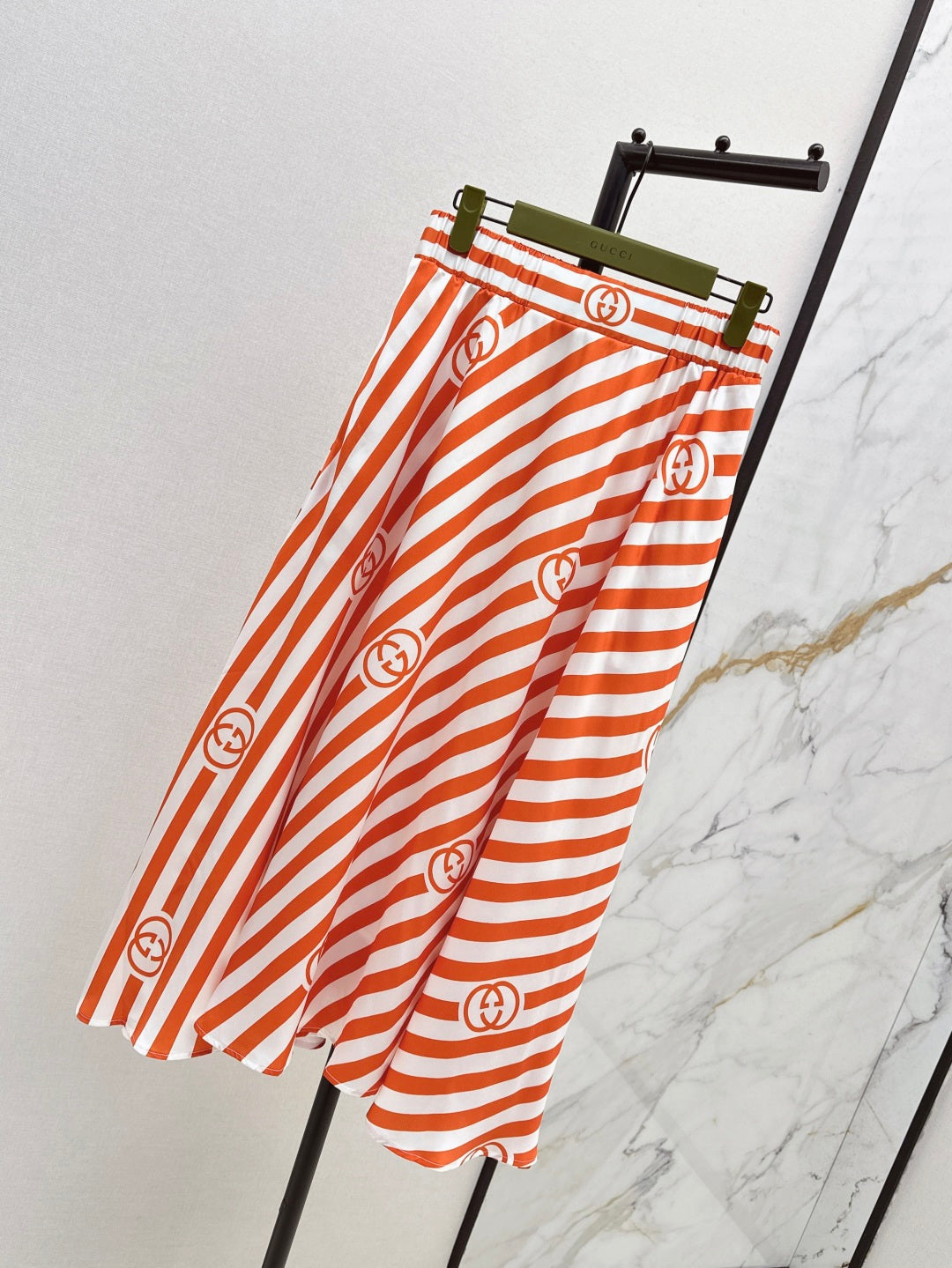 Guc 25ss print skirt
