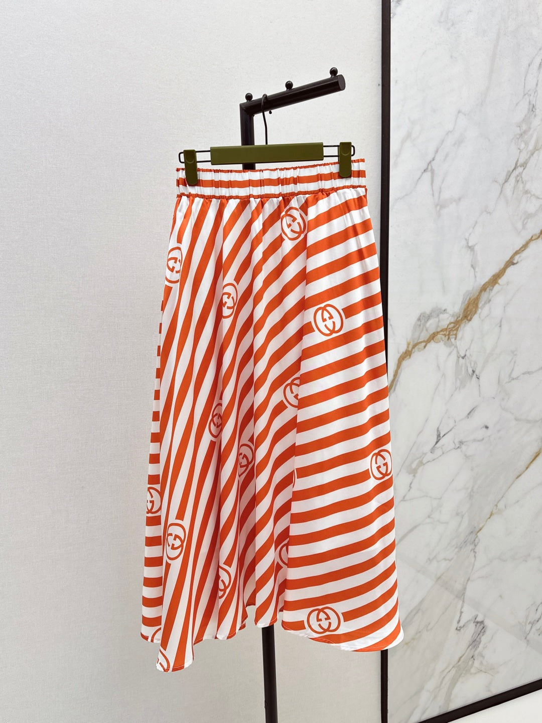 Guc 25ss print skirt