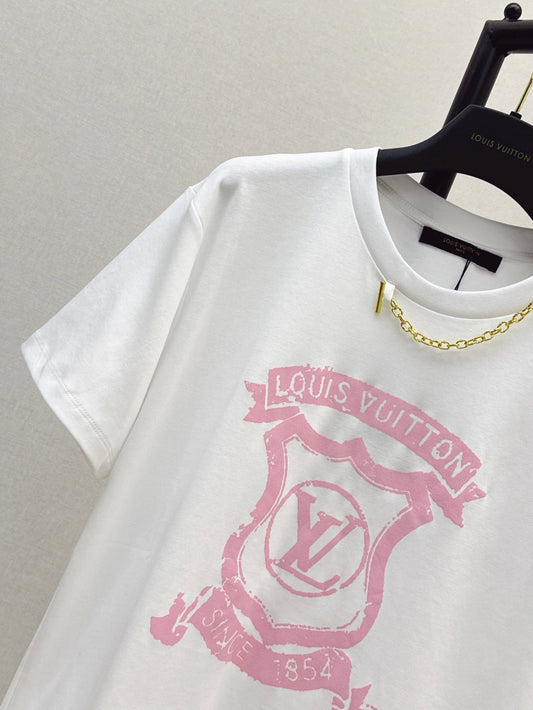 Louis 25ss print t-shirt