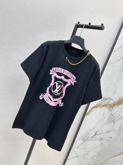 Louis 25ss print t-shirt