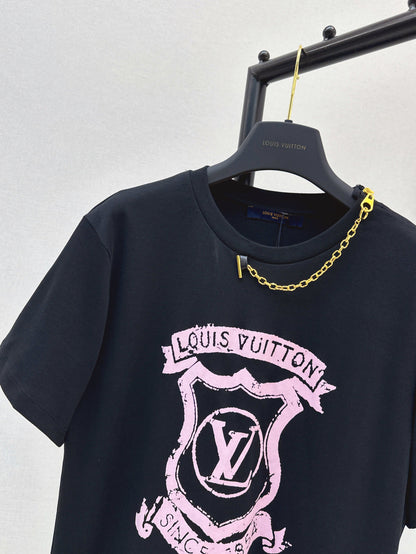 Louis 25ss print t-shirt