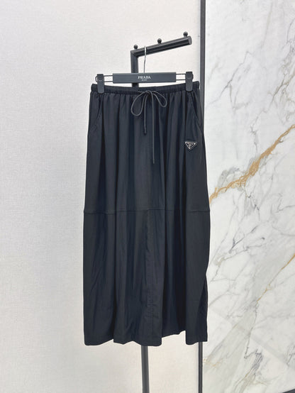 Pra 25ss drawstring skirt