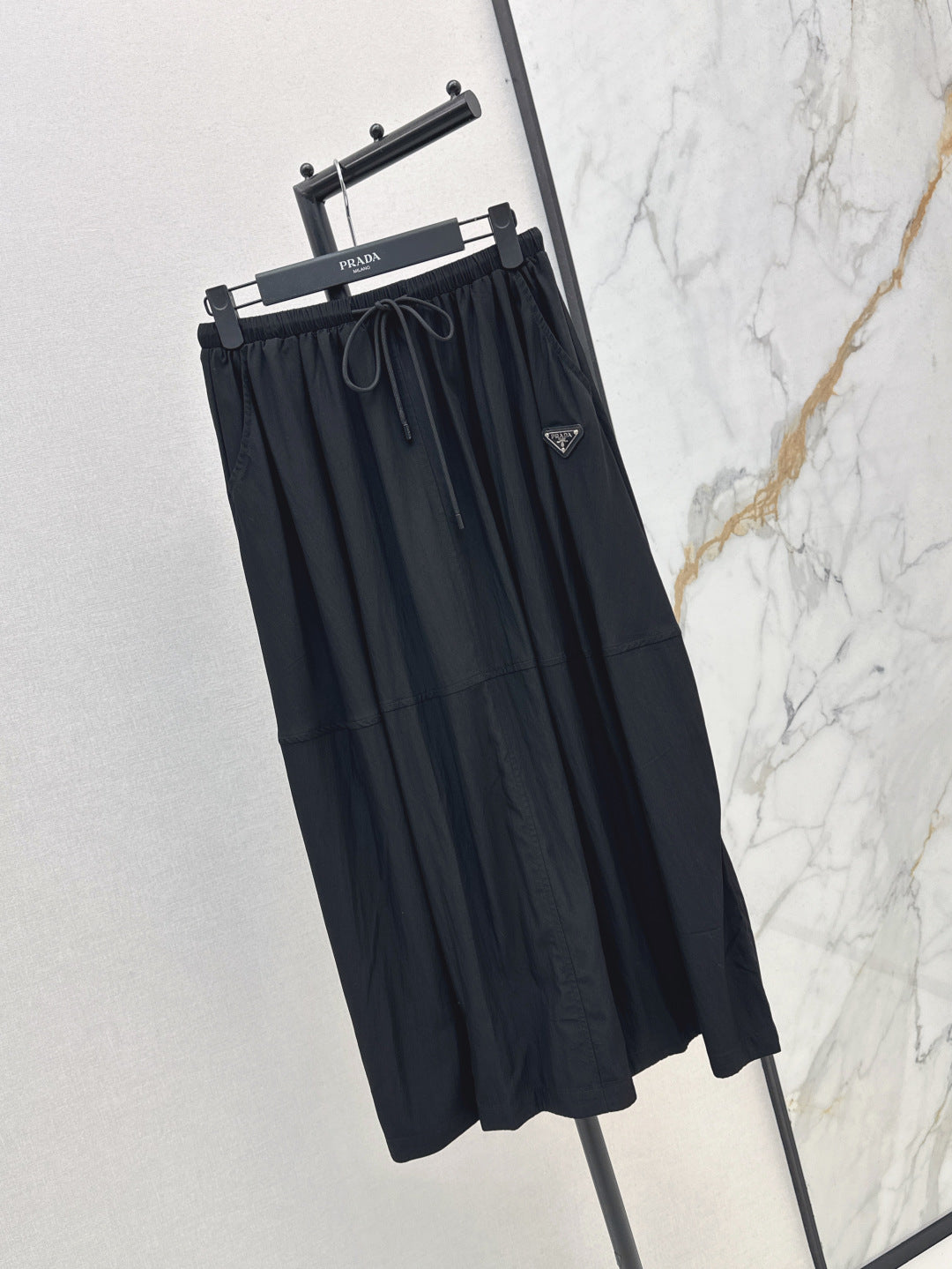 Pra 25ss drawstring skirt