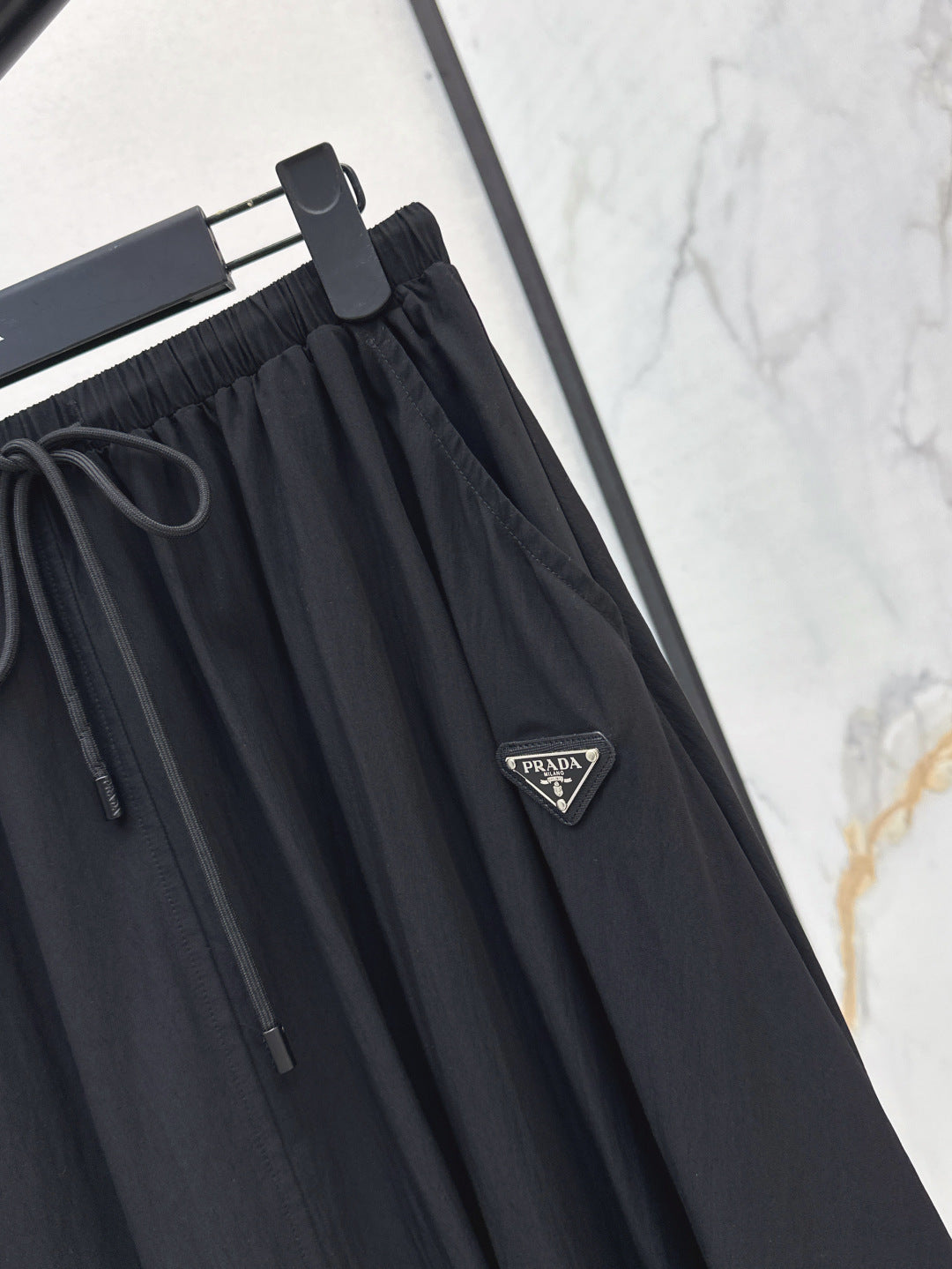Pra 25ss drawstring skirt