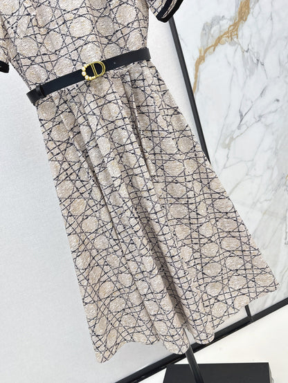 CD 25ss jacquard dress
