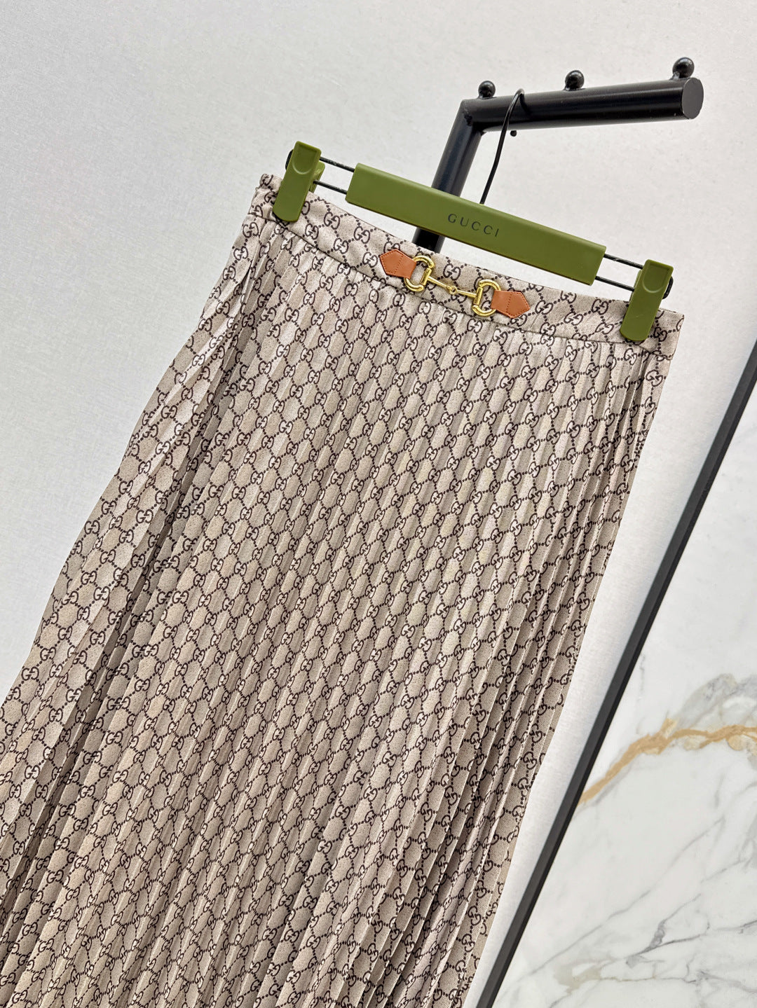 Guc 25ss print skirt