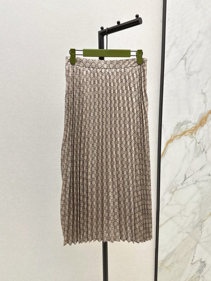 Guc 25ss print skirt