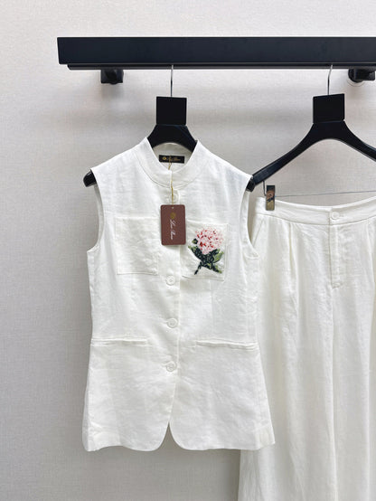 Loro 25ss linen suit