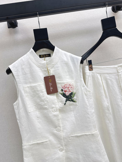 Loro 25ss linen suit