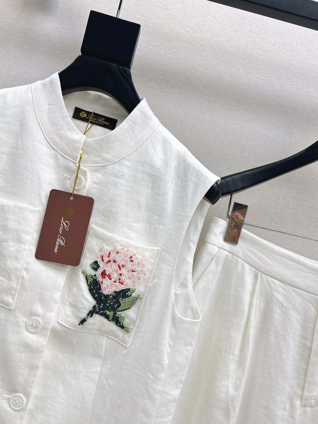 Loro 25ss linen suit