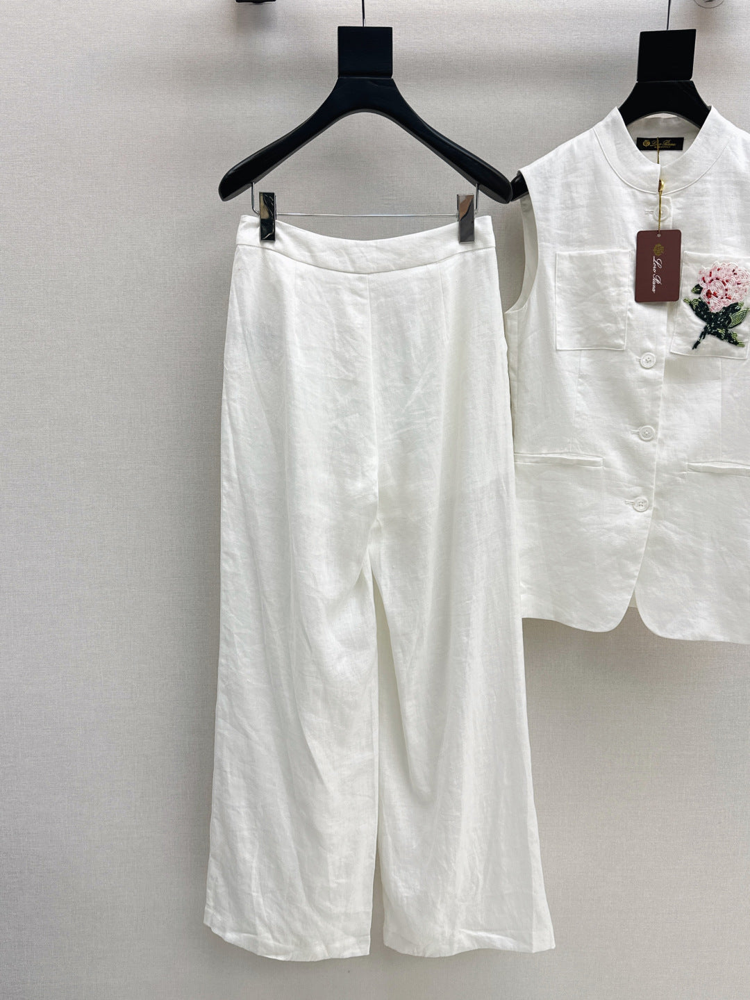 Loro 25ss linen suit